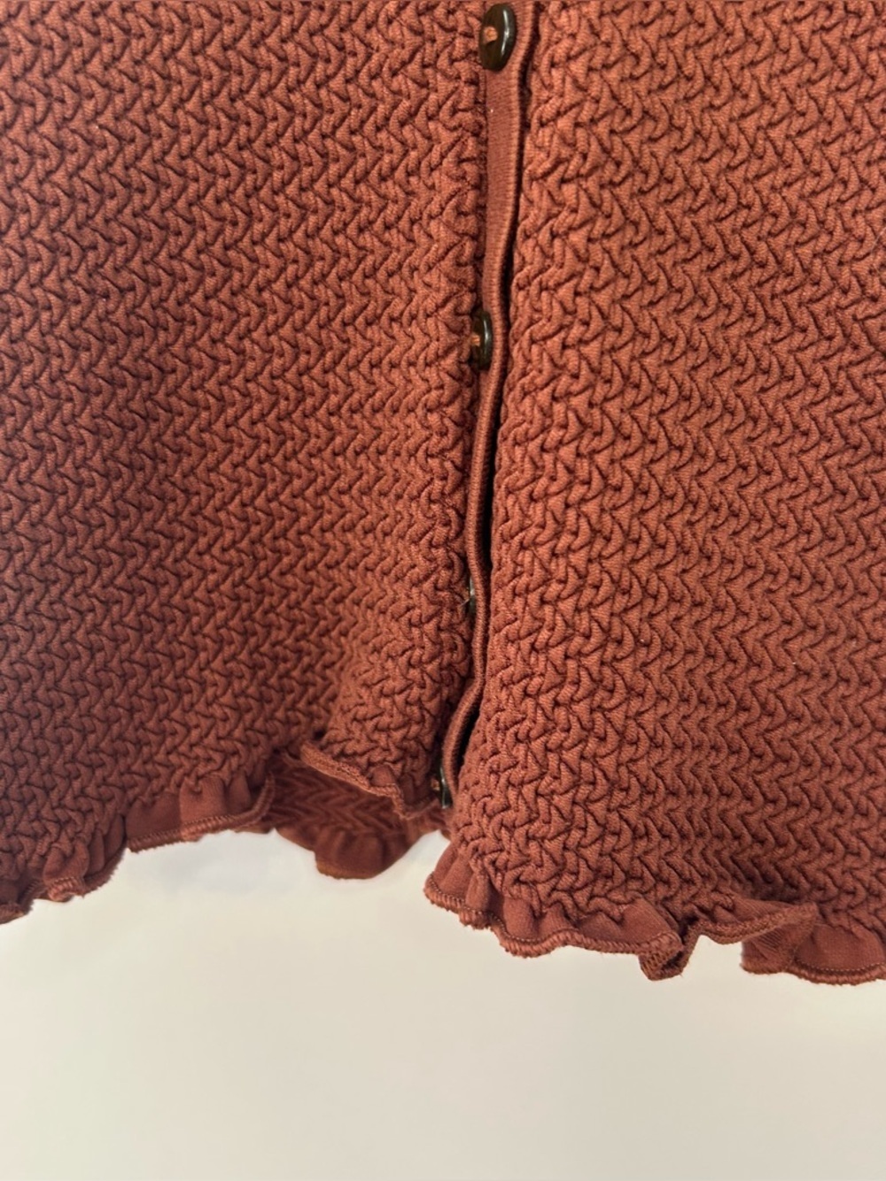 Out From Under for Urban Outfitters Women’s Ida Seamless Top in Chocolate, M/L - Picture 6 of 8